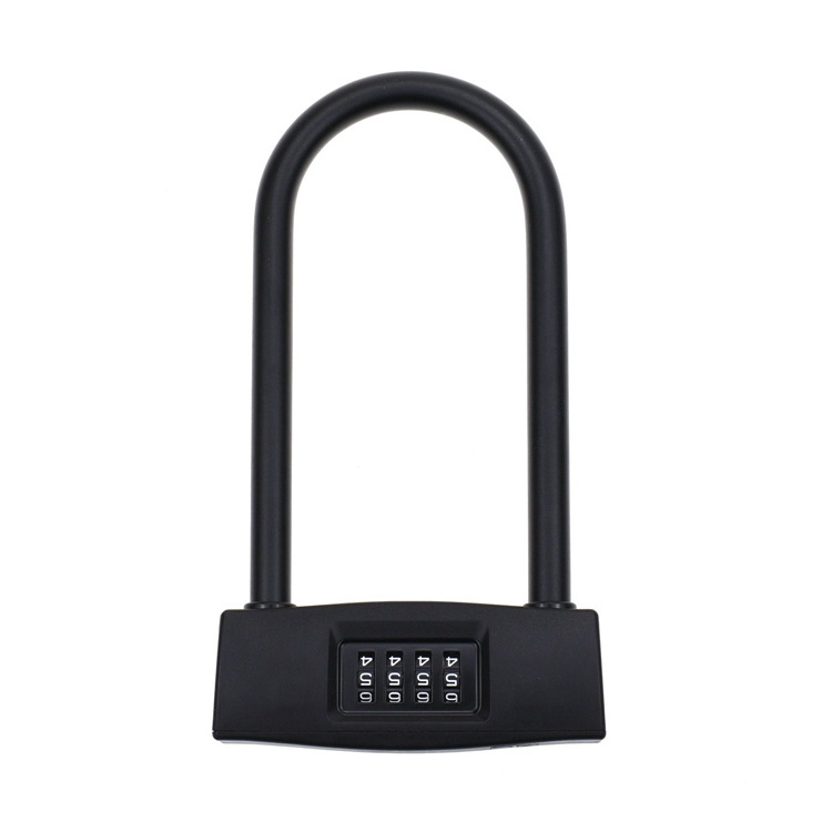 YH9223 High quality Anti theft Bike U Shape Lock Digital Combination Bicycle Lock