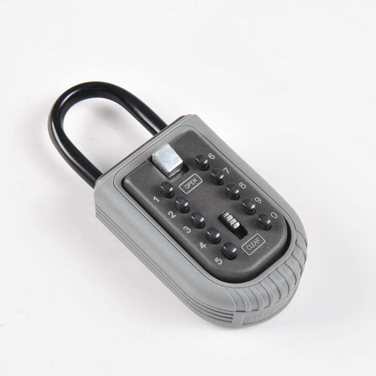 YH9175 Keyboard  Push button Aluminium alloy outdoor padlock  waterproof rain cover digit code  Portable lock box