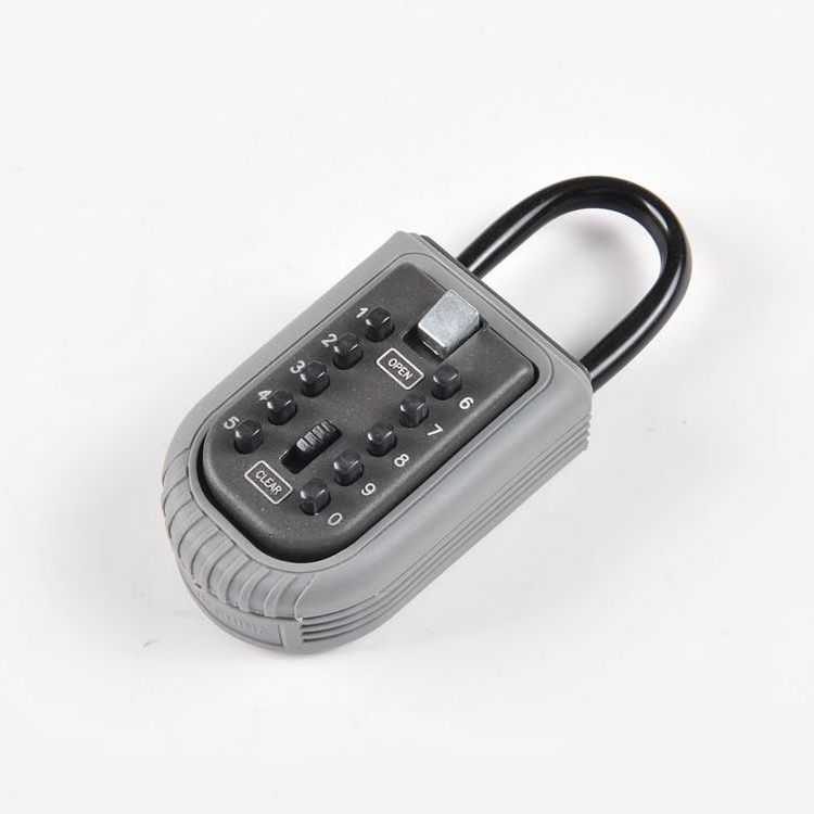 YH9175 Keyboard  Push button Aluminium alloy outdoor padlock  waterproof rain cover digit code  Portable lock box