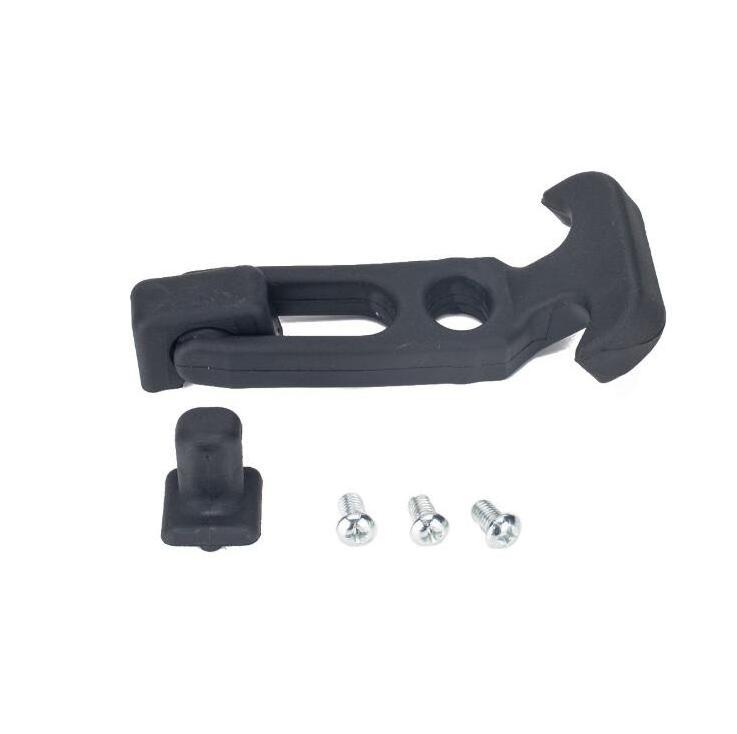 YH1990  T-shaped Rubber Flexible Hasp Black Draw Latch  For Cooler Golf Cart