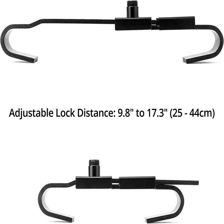 YH3240 Heavy Duty Solid Steel Adjustable Lock Distance 9.8 to 17.3 Inch Cargo Container Lock Shipping Container Lock