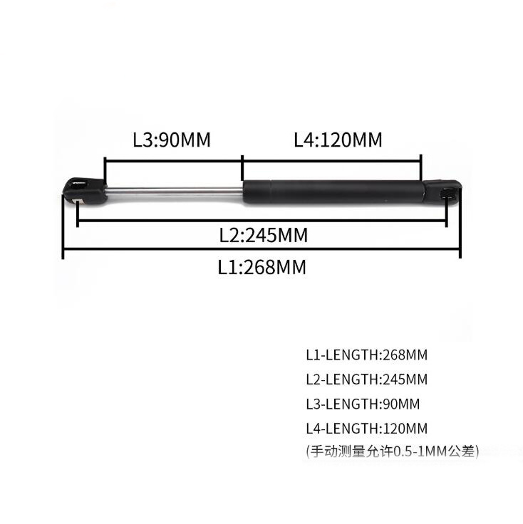 YH1988 Gas Struts Automobile Part Accessories Rear Tailgate Lift Support Gas Strut Spring Damper