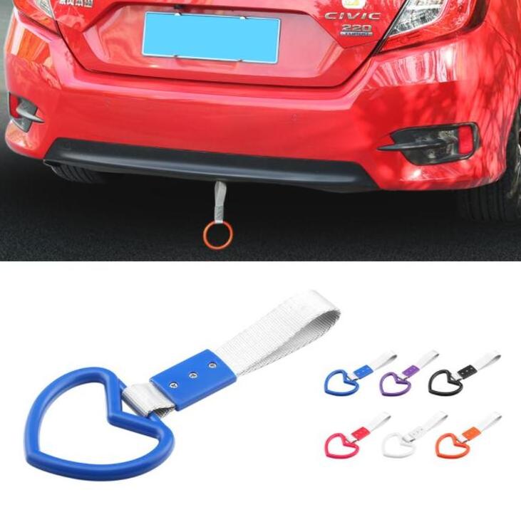 YH1998  Heart Ring Handle Hang Ring Subway Train Bus Handle Hand Strap Drift for Car