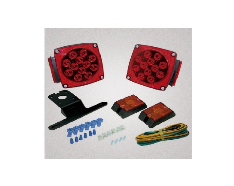 YH1838 LED Trailer Combined Stop Steering Taillight Kit  12V Submersible Boat LED Trailer Tail Light