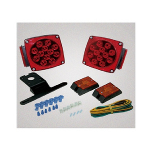 YH1838 LED Trailer Combined Stop Steering Taillight Kit  12V Submersible Boat LED Trailer Tail Light