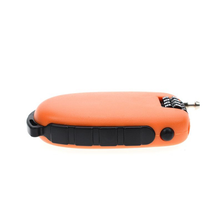 YH9933  Resettable Combination Travel Lock  for 4 digit Cable Combination Lock plastic luggage lock