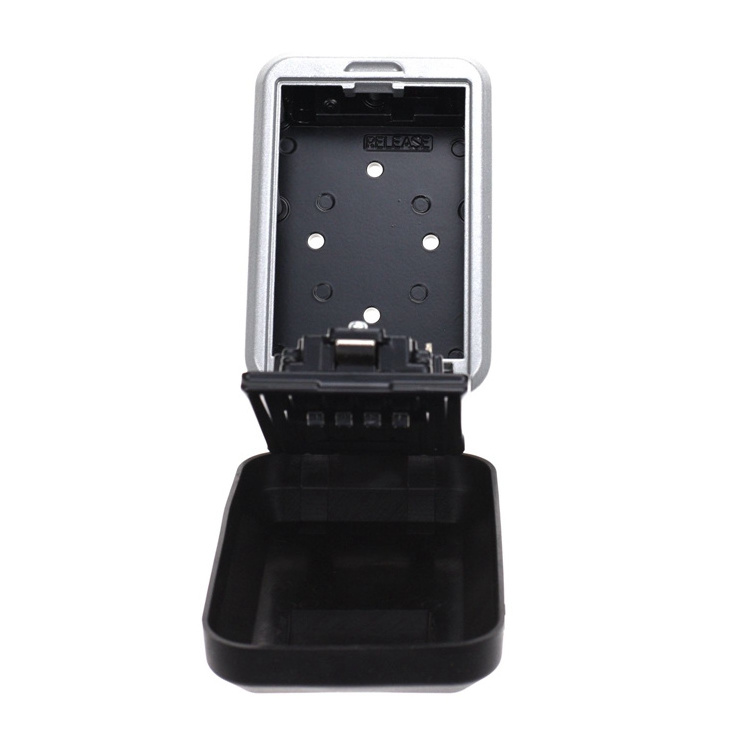 YH1092 4 digits master lock key safe box,security lock box with key and combination lock,key storage lock box