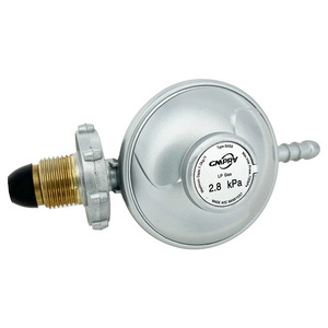 high-quality Low Pressure 5/8" Bull Nose or G3/8 2.8kpa Cooking Cylinder LPG Gas Regulator for South Africa Botswana