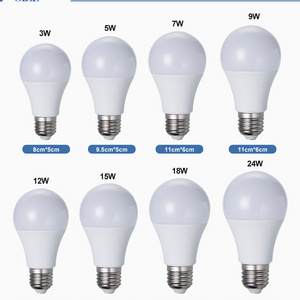 Free samples led bulb raw material 7W 9W 10W 12W 15W 17W A60 skd/ckd led bulb lighting lamp