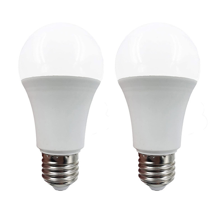 2700k-6500k Aluminum waterproof plastic electric A shaped bulb led E27 B22 light bulb lighting bulbs & tubes