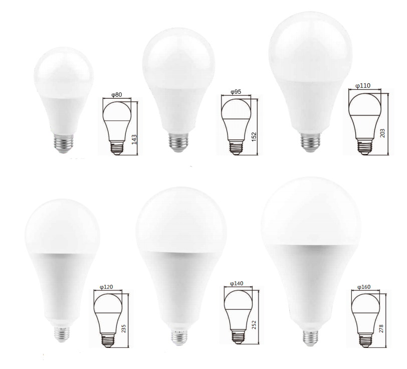 Good Quality Plastic Aluminum Bombillos High CRI RA 95 A19 17W 127V E27 LED Light Bulb For Home