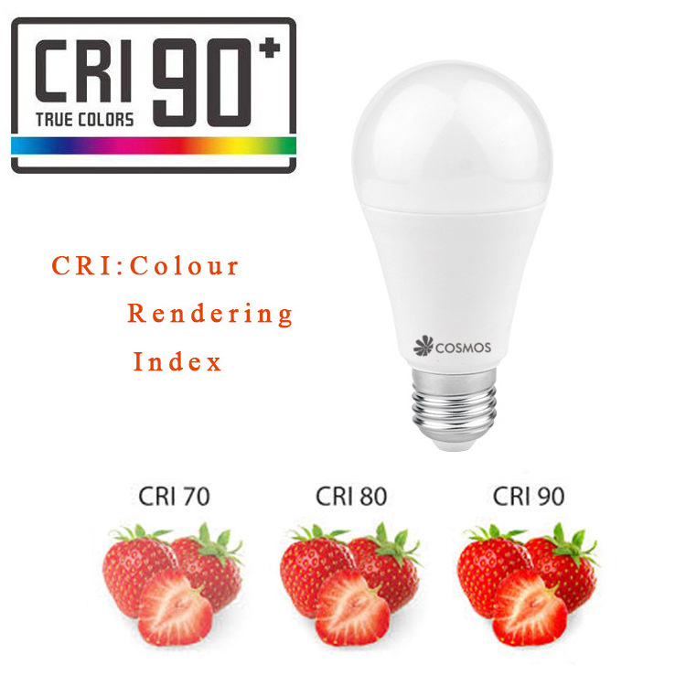 Good Quality Plastic Aluminum Bombillos High CRI RA 95 A19 17W 127V E27 LED Light Bulb For Home