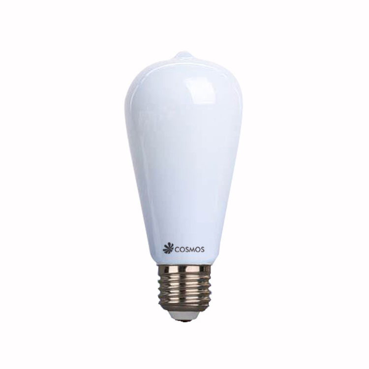 Decorative edison bulb ST64 led filament e27 dimmable glass ampoule led