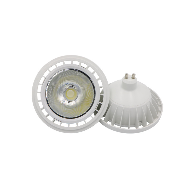 Indoor Lighting 12W 220V Recessed Spotlight Dim to warm AR111 COB GU10 spot Light Bulb LED