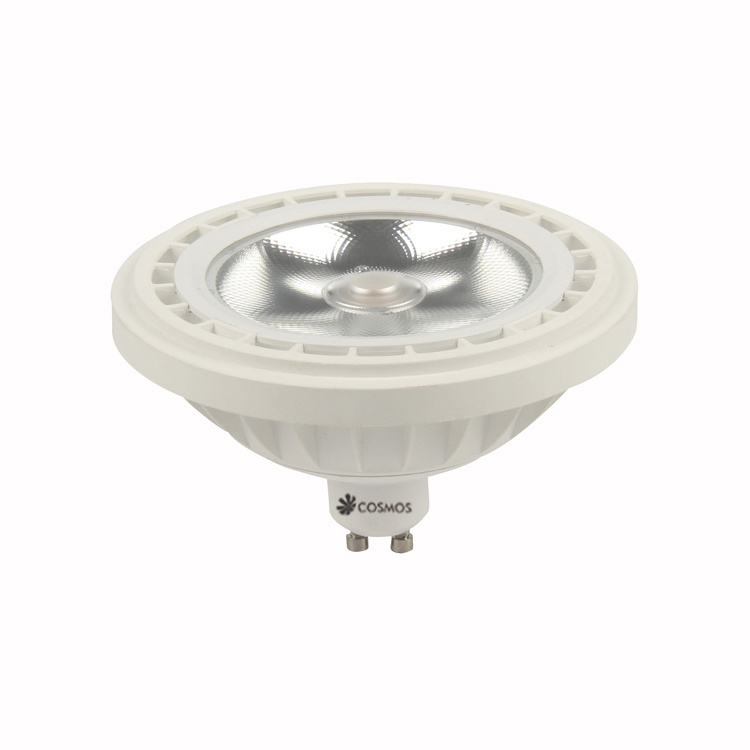 Indoor Lighting 12W 220V Recessed Spotlight Dim to warm AR111 COB GU10 spot Light Bulb LED