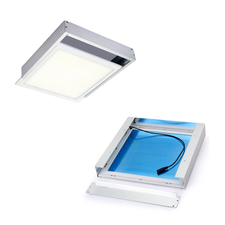 36W 40W 48W Square 2X2 2X4 60X60 600X600 1200X600 Flat Surface Mounted Ceiling Led Light Sheet Panel Price