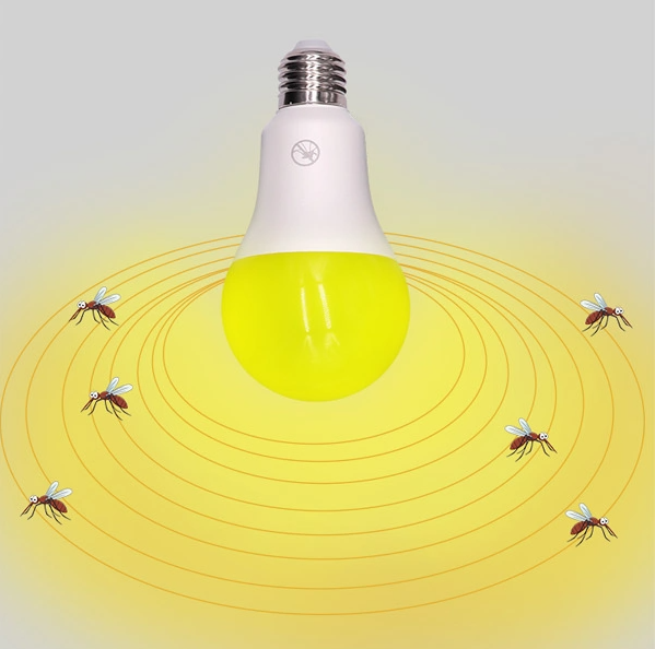 home lighting 9W garden yellow repel bug insect mosquito killer lamp