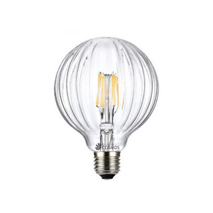 pumpkin special shape clear glass 4W G95 edison light bulb vintage, filament led bulb