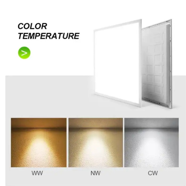 36W 40W 48W Square 2X2 2X4 60X60 600X600 1200X600 Flat Surface Mounted Ceiling Led Light Sheet Panel Price