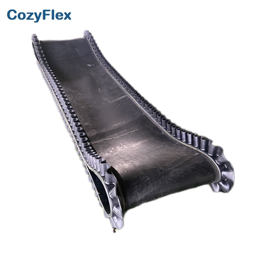 Fast Delivery sidewall conveyor wire mesh belt Sidewall Conveyor Belt Side Skirts For Coal Mining