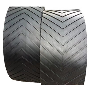 Factory Price Nylon Canvas Rubber EP Polyester Chevron Conveyor Belt for coal mine