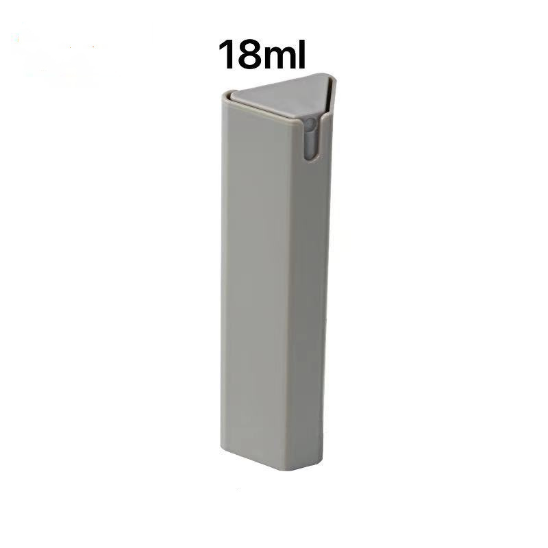 Good Quality 18ml Pocket Personal Care Atomizer Spray Triangle Shape Perfume Sprayer ABS Material Bottle