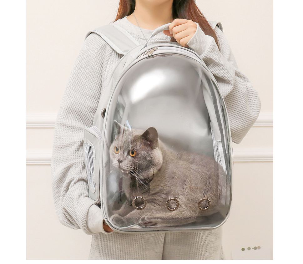 Space Capsule Pet Carrier Hiking Backpack Carrier Bubble Carrying Bag for Cats Dogs