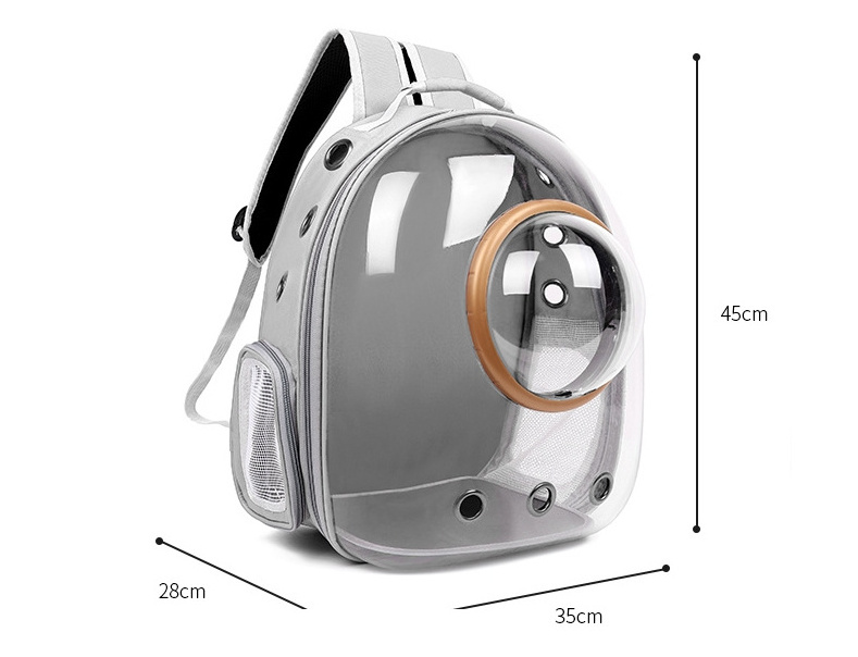 Popular Design Space Capsule Shell Dog Backpack Carrier Cat Backpack Carrier Bubble Bag