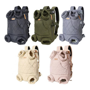 Pet travel backpack carrier for dog comfort warm outdoor pet cat dog carrier backpack