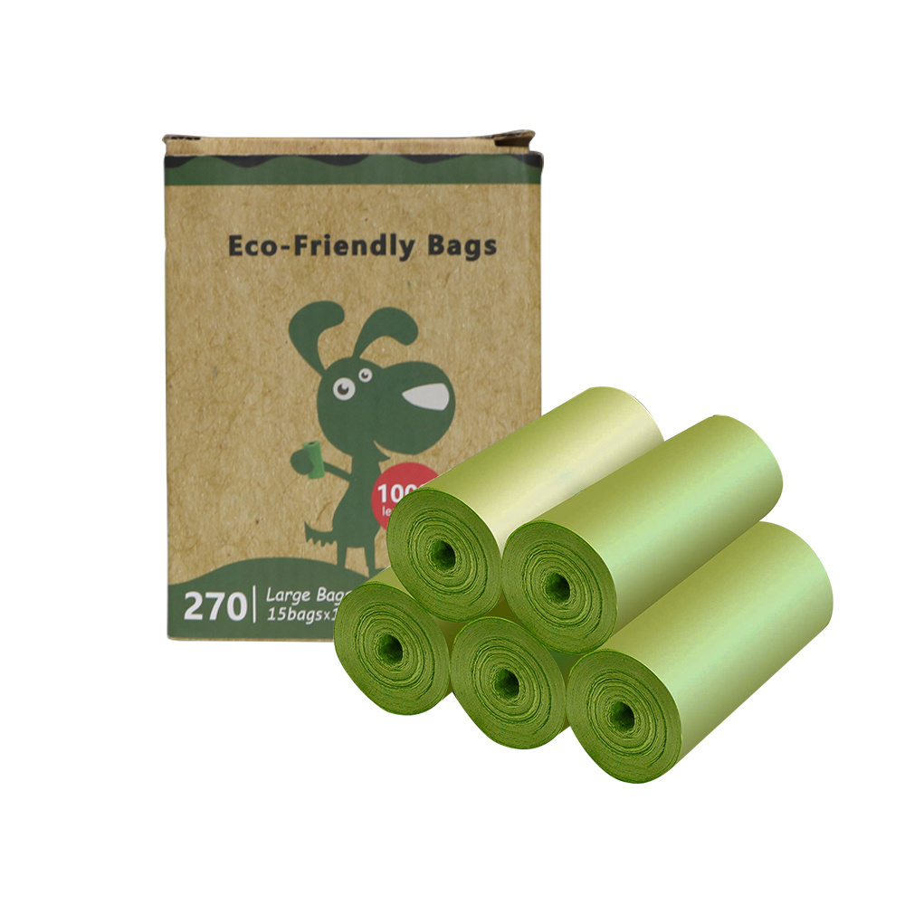 Dog Poop Bags, 270 Pet Waste Bags, 100% Leak Proof Extra Thick and Strong Biodegradable Lavender Poop Bag