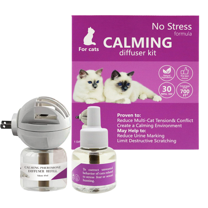 Classic Cat Calming Pheromone Diffuser, 30 Day Starter Kit (48 mL)