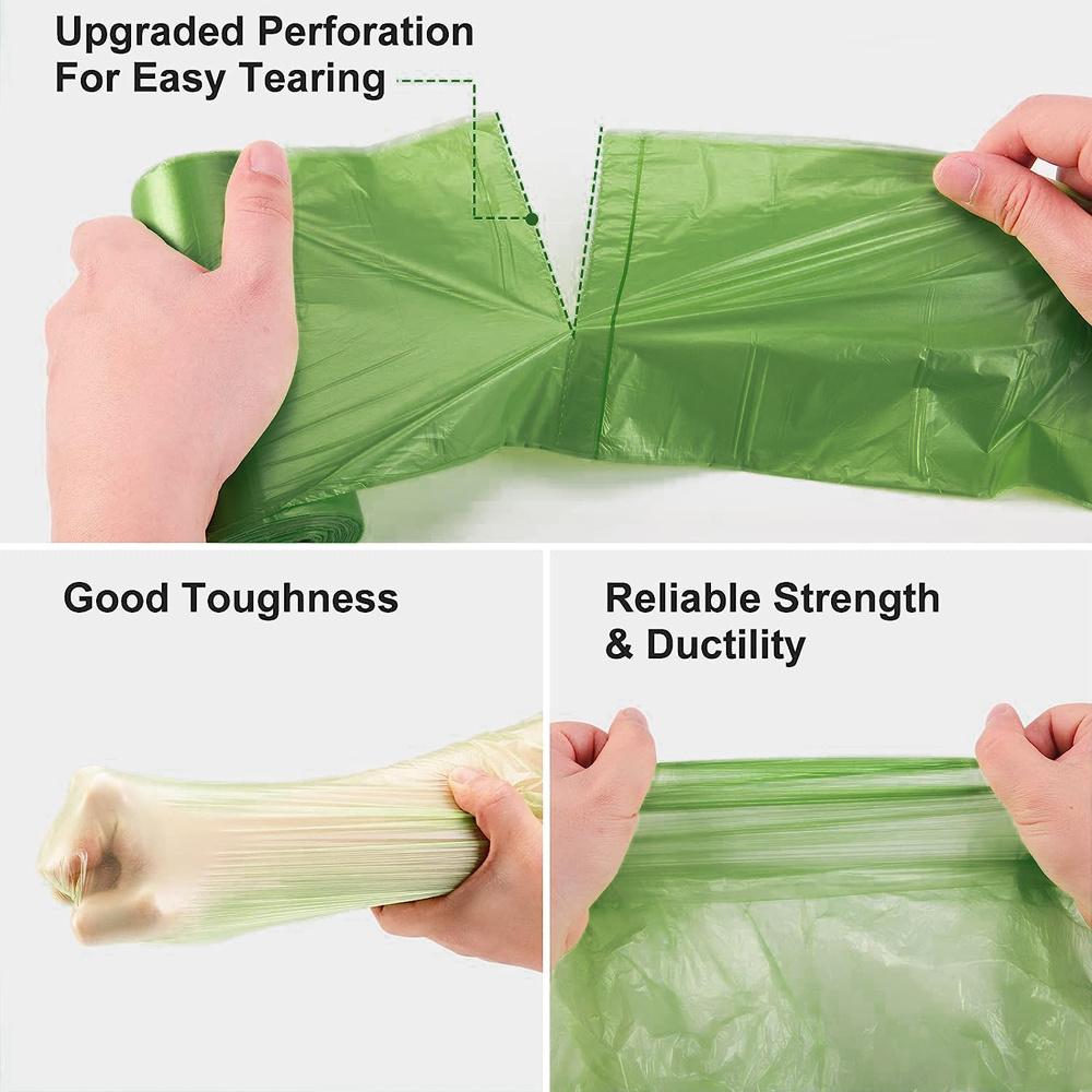 Dog Poop Bags, 270 Pet Waste Bags, 100% Leak Proof Extra Thick and Strong Biodegradable Lavender Poop Bag