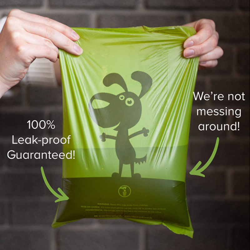 Pet Supplies 100% Biodegradable Custom Printed Dog Poop Bags