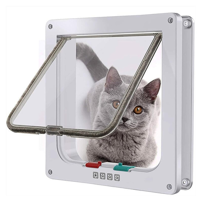 Intelligent Simple installation cat door suitable for small and medium-sized cats automatic