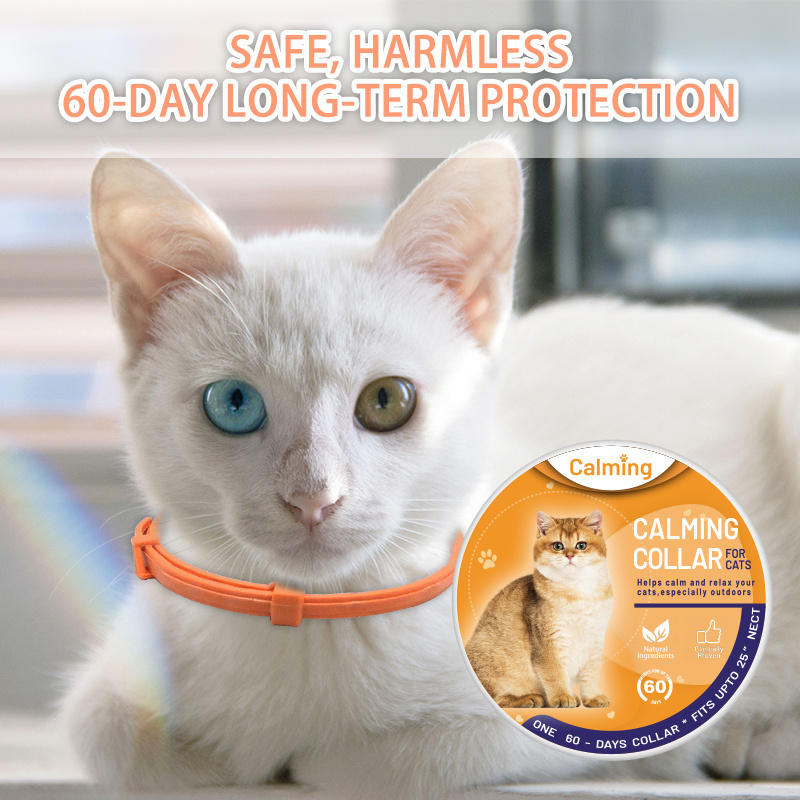 calming collar for cat and dog relief cat anxiety and reduce unwanted behavior