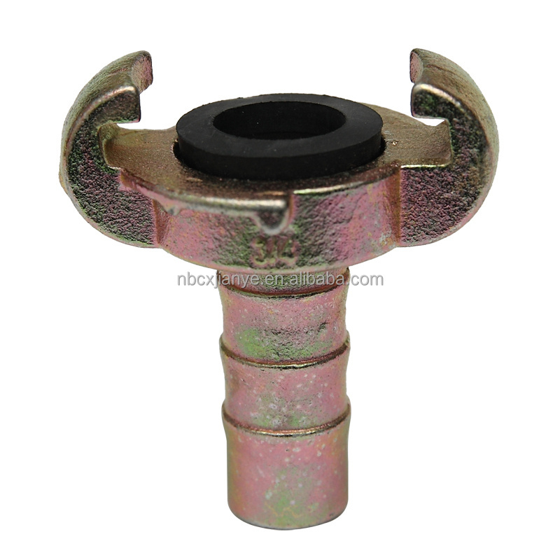 European Air Claw Coupling Hose end Type with collar