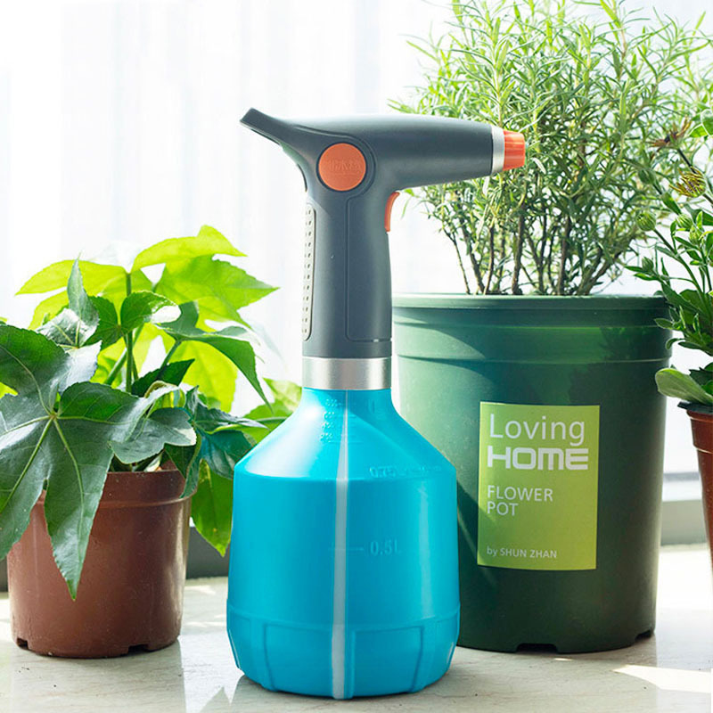 Automatic Stream Spray Bottle Electric Garden Sprayer With Adjustable Flow Tip