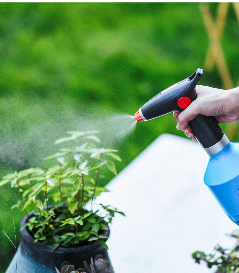 Automatic Stream Spray Bottle Electric Garden Sprayer With Adjustable Flow Tip