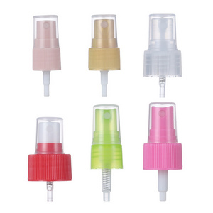 Golden Anodized Aluminum Full Cap Fine Mist Spray Cosmetic Perfume Spray Nozzle With As Whole Cap