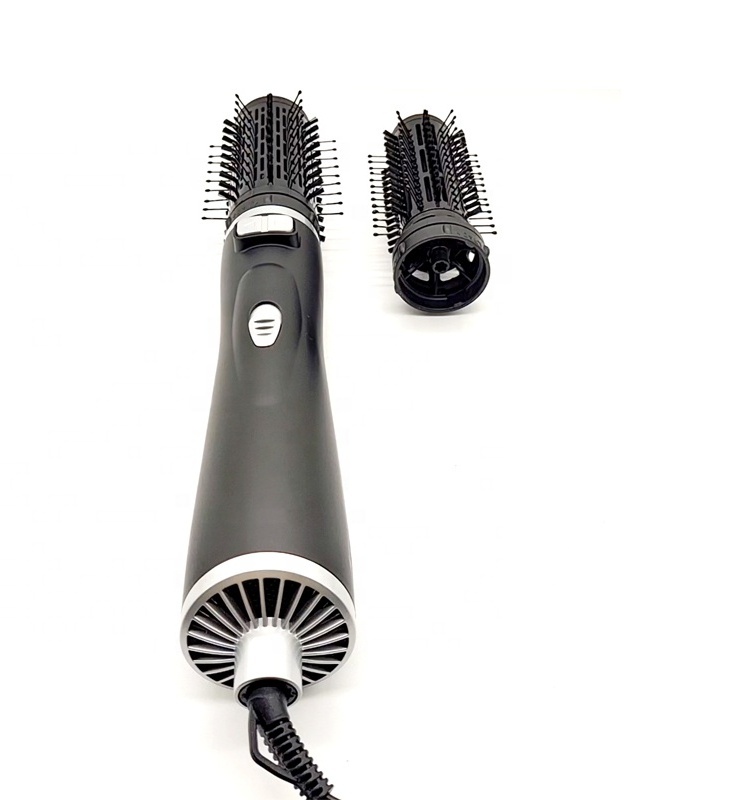 3 in 1 Round Rotating Volumizer Styler Rotating Hair Brush Automatic Rotating Styler Ionic Hair Brush hot air Dryer