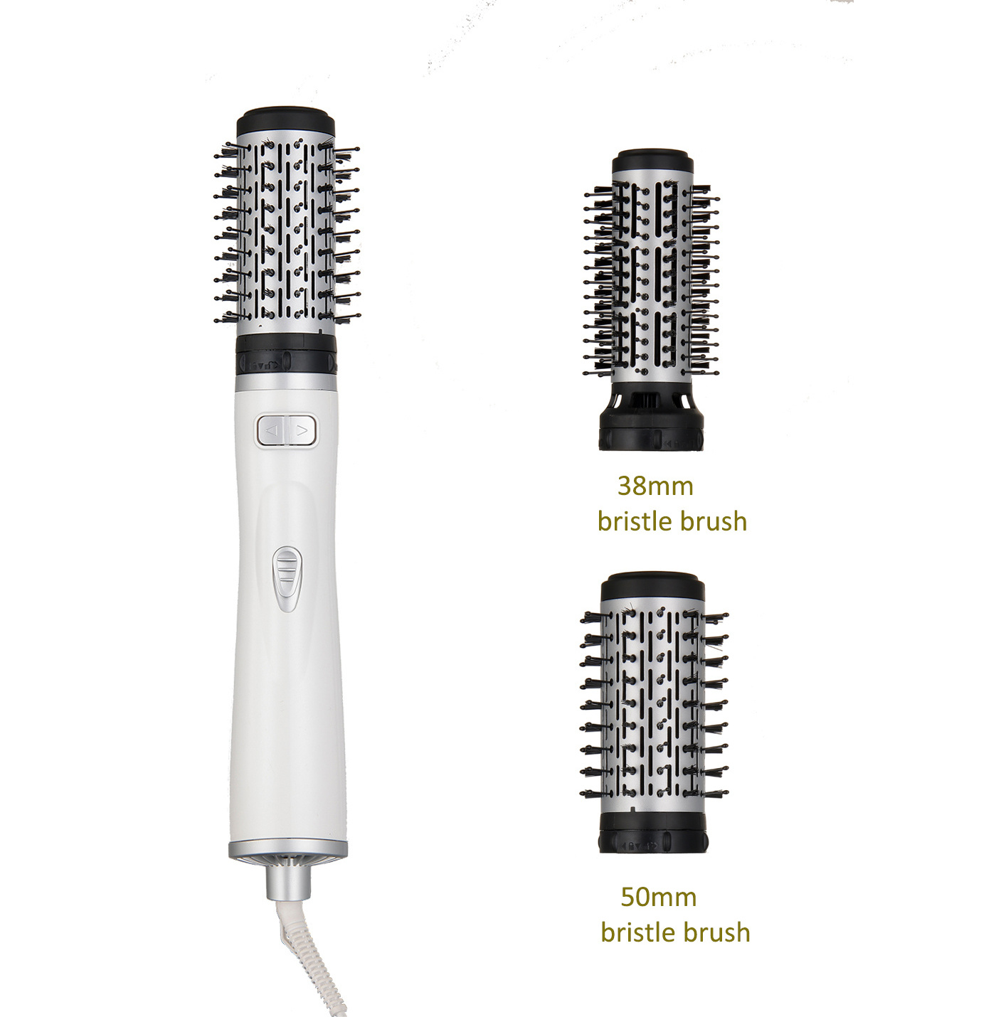 3 in 1 Round Rotating Volumizer Styler Rotating Hair Brush Automatic Rotating Styler Ionic Hair Brush hot air Dryer