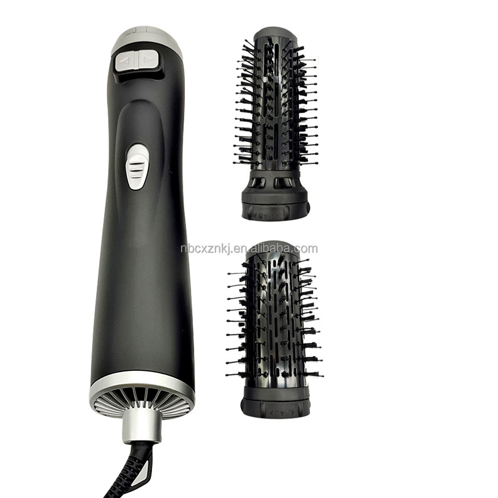 3 in 1 Round Rotating Volumizer Styler Rotating Hair Brush Automatic Rotating Styler Ionic Hair Brush hot air Dryer