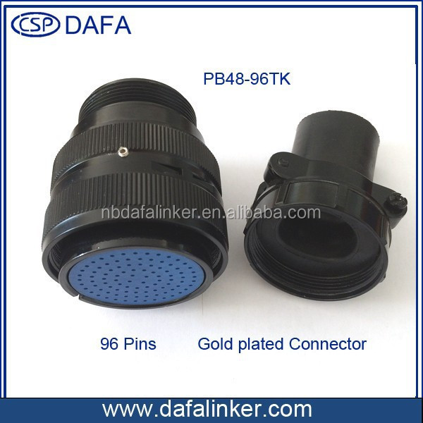 PB series Circular Aviation Connector  96 pin IP66 waterproof connector PB48-96TK,PB48-96ZJ