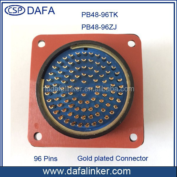 PB series Circular Aviation Connector  96 pin IP66 waterproof connector PB48-96TK,PB48-96ZJ