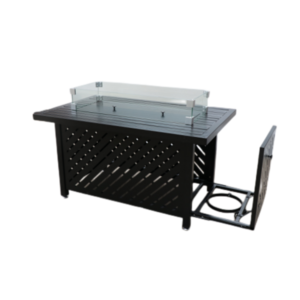 Outdoor Propane Fire Pit Table Propane Gas Fire Table  for Outside Garden Backyard Deck Patio