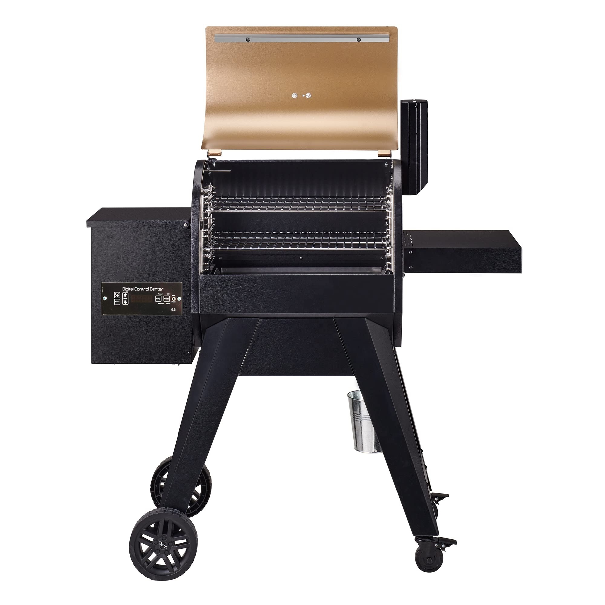 New Model Wood pellet smoker bbq grill with WIFI controller barbecue master with Folding