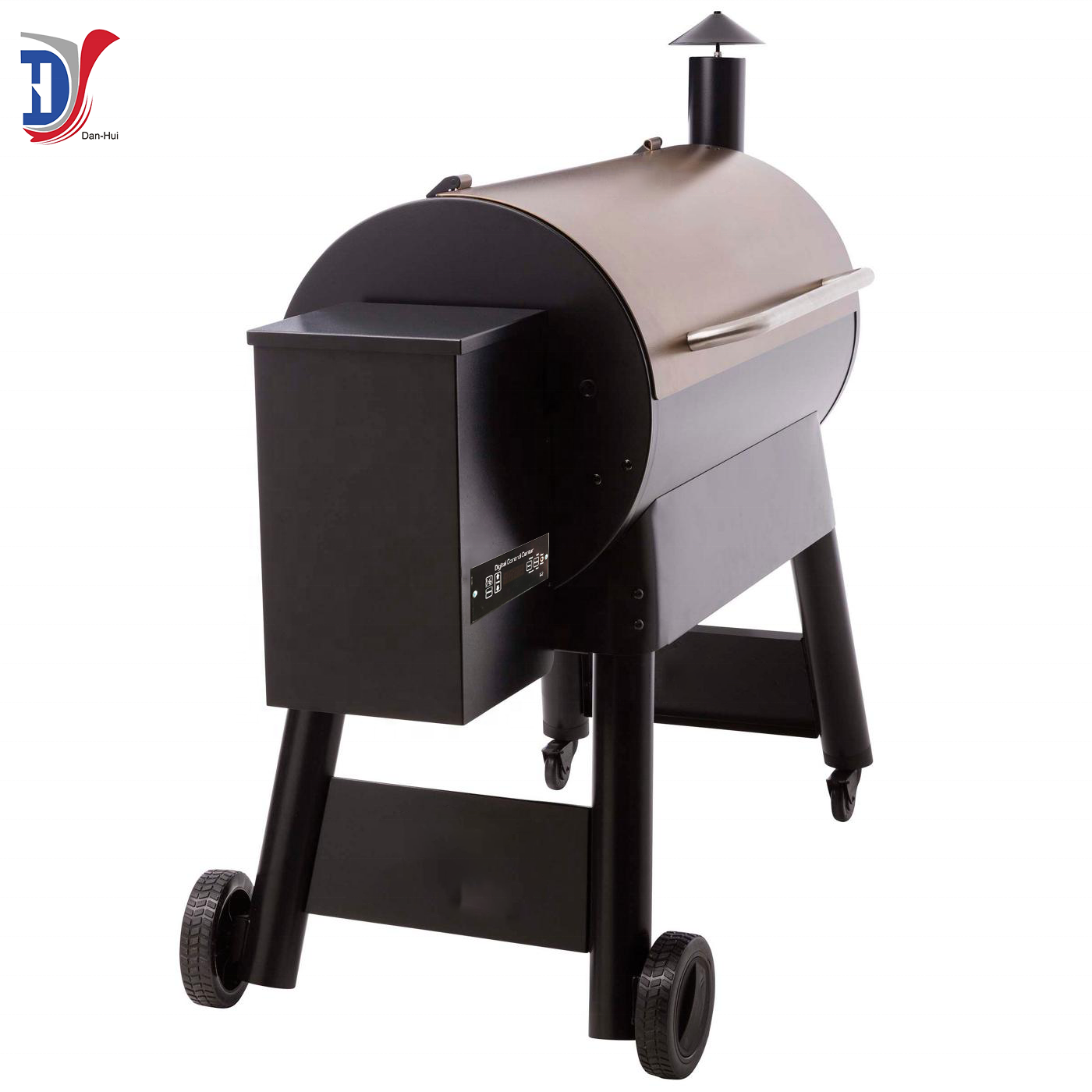 Extra Large Wood Pellet Smoker & Grill with 22LB Hopper Capacity New design BBQ Smoker with Digital Controller