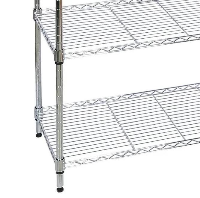 5 Tier KB Metal Wire Mesh Shelving Storage Rack