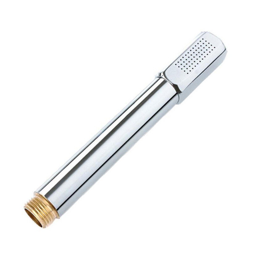 Chrome plated brass and stainless steel material high pressure water saving bathroom spa hand held shower head