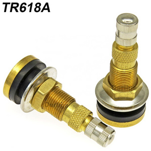 TR618A air liquid fast flow valve stem for tractors, graders, loaders, Industrial agricultural tubeless tyre tire valves